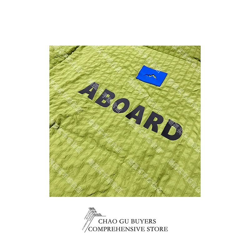 小众潮牌买手店男女同款“BO”颗粒感羽绒外套1677