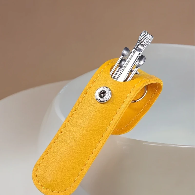 （福利品）家用便携耳勺螺旋弹簧掏耳朵工具采耳套装