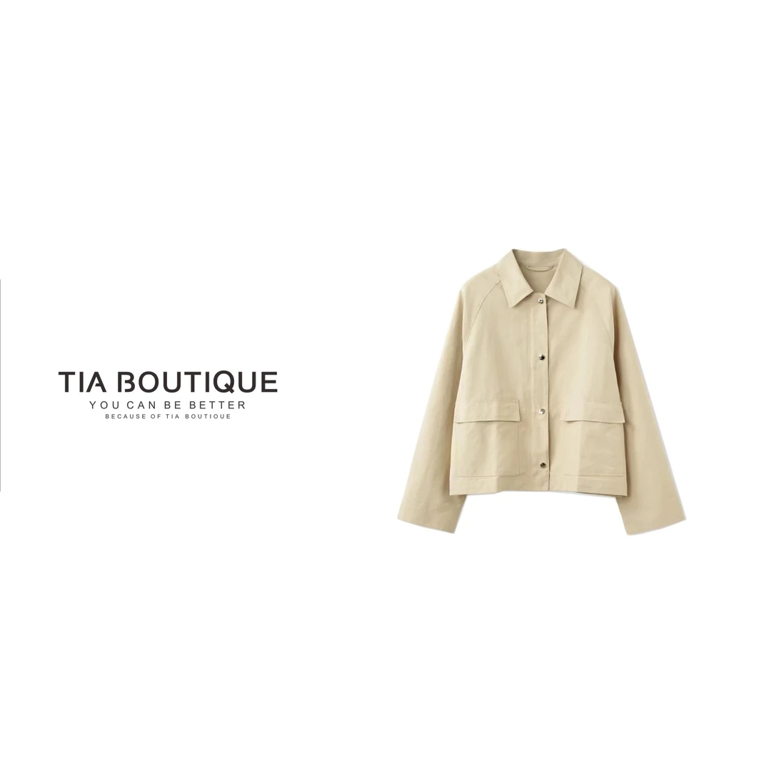 【北欧秋日】高奢时尚宽松休闲极简慵懒短外套 WT0035