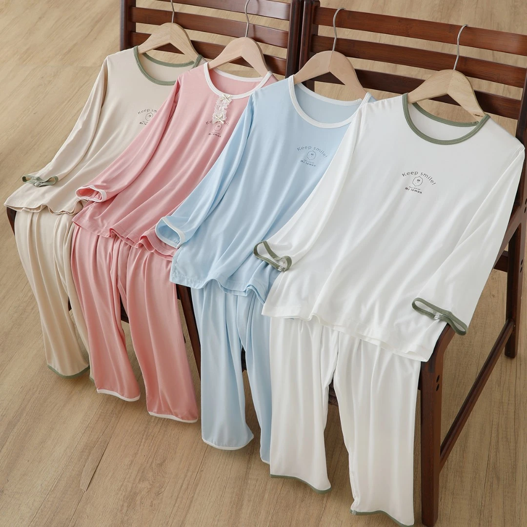 儿童家居服睡衣套装夏宝宝男童女童薄款春秋长袖秋衣空调服