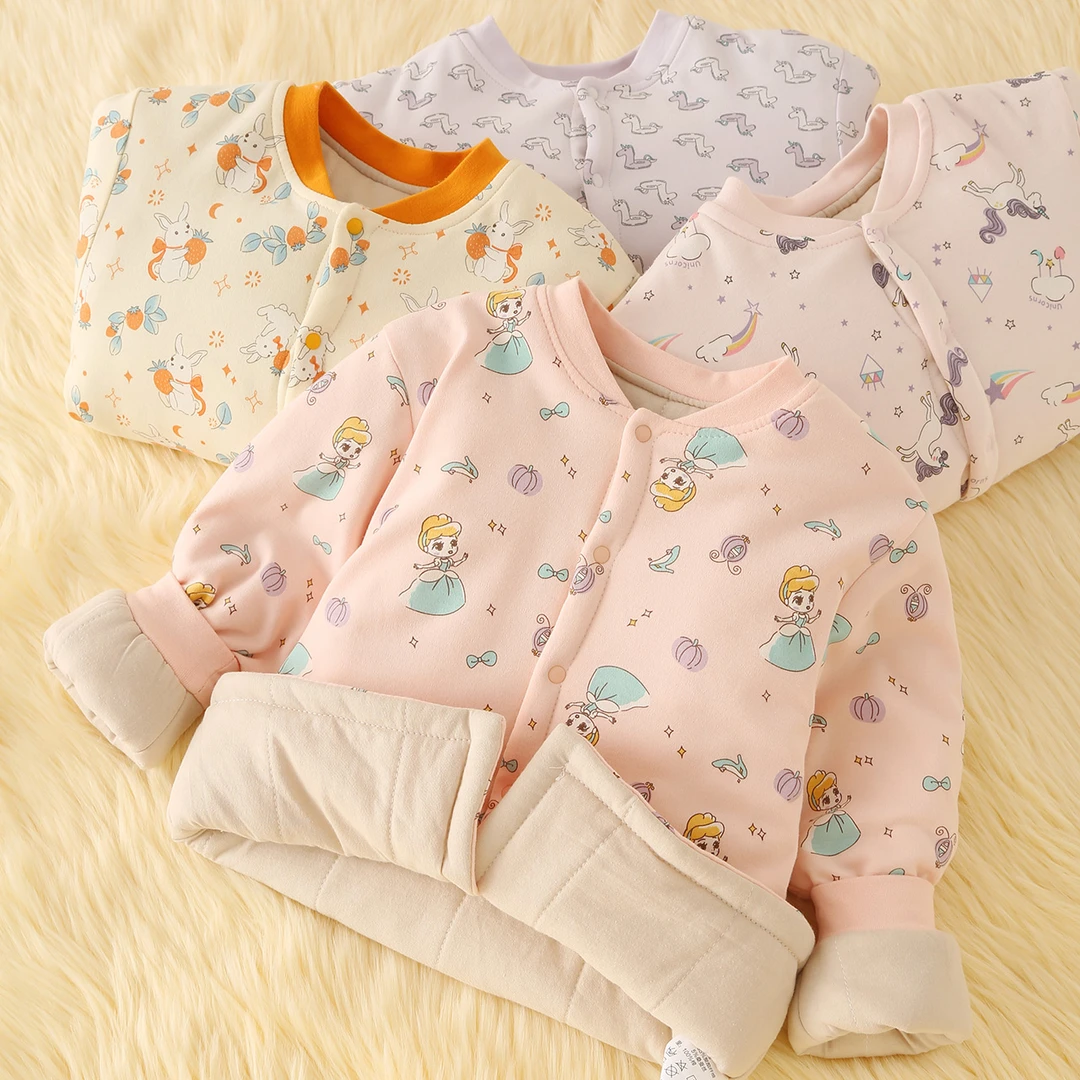 校服神器儿童内搭棉袄夹棉外套男童女童棉服内胆宝宝保暖加厚冬季