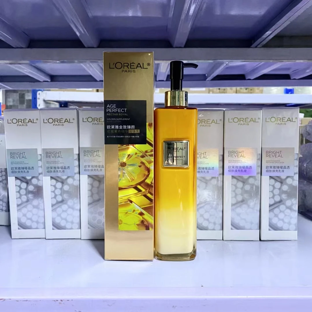 【花蜜润体乳】欧莱雅金致臻颜小蜜罐润体乳身体乳润体霜身体霜