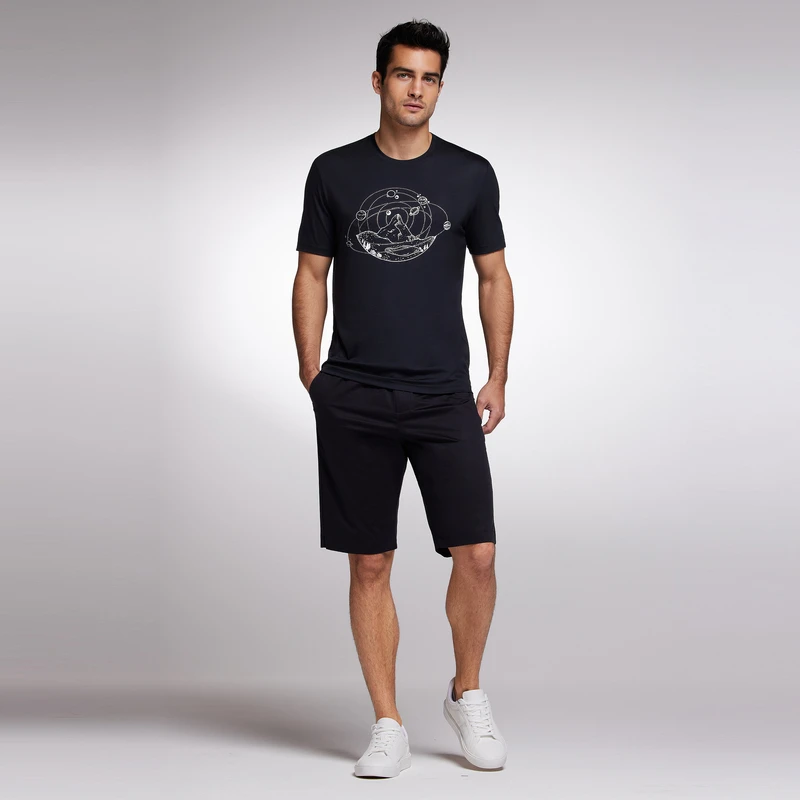 Aimer Men22SS170s创意外穿男士短裤NS82F792休闲男子透气舒适