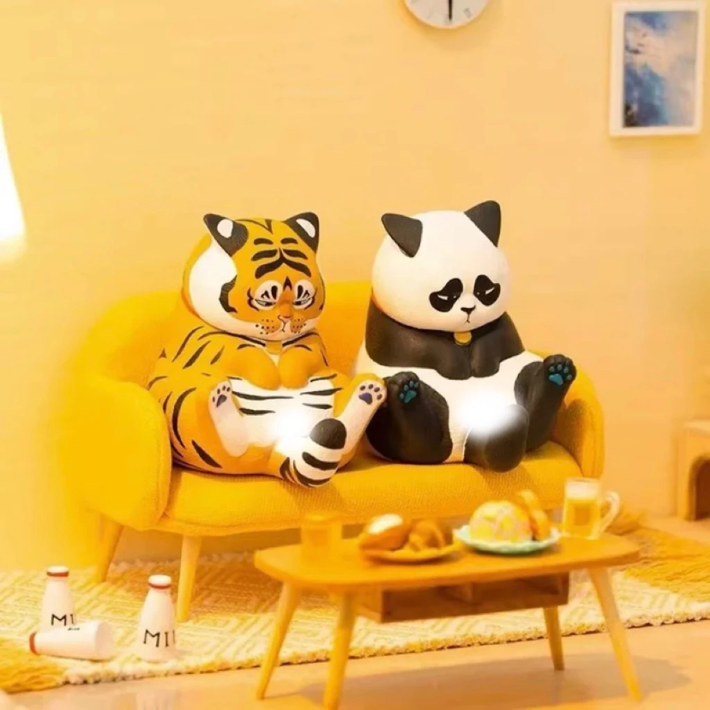 盯裆猫三代盲盒系列手办摇摆盯挡猫喵满袋公仔礼物潮玩