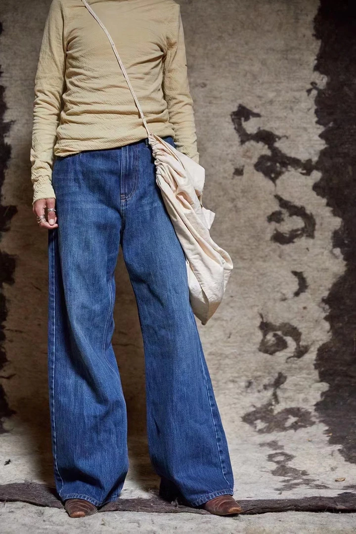 7阁小府～左岸迷香原创牛仔裤24FW3027