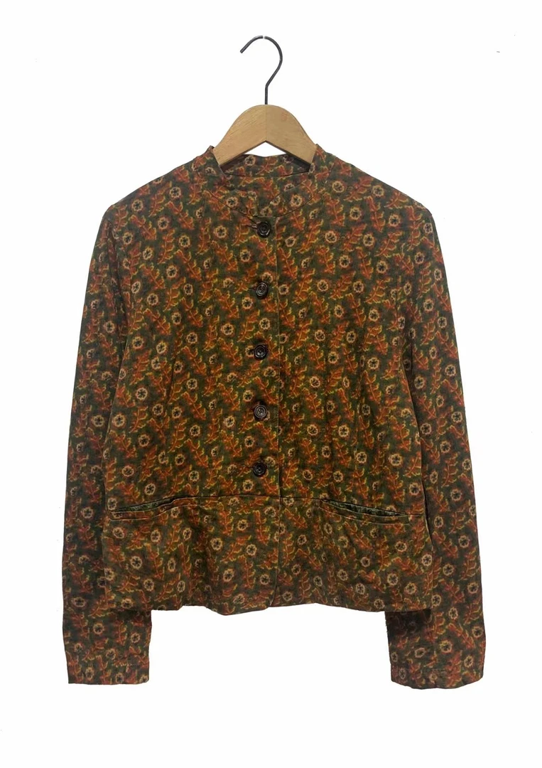 7阁小府～左岸迷香原创花衬衣Z24SS8015