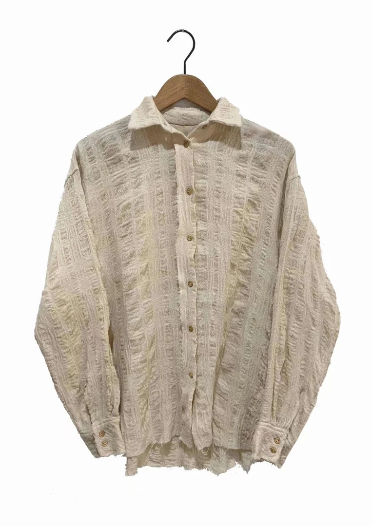 7阁小府～左岸迷香原创秋冬衬衣24FW1015