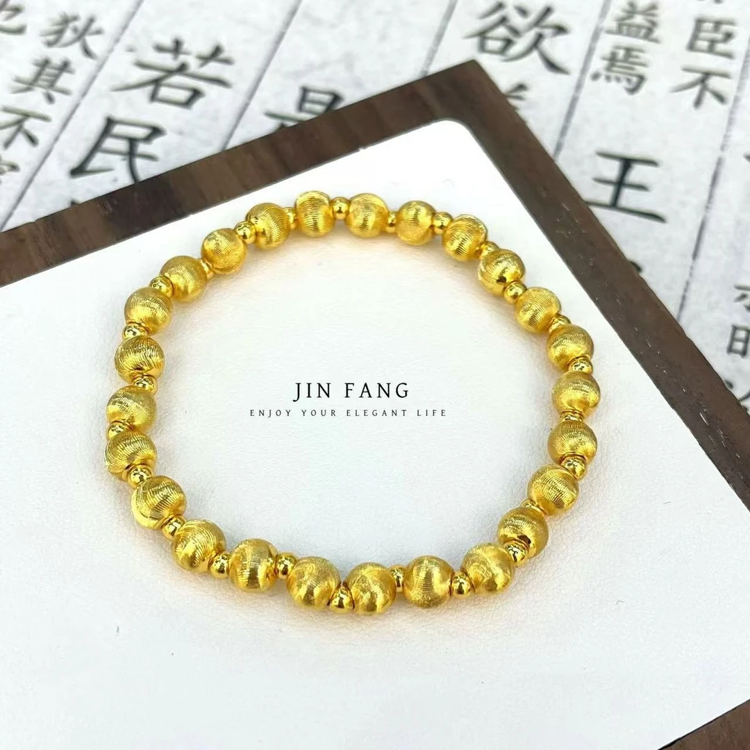 铜合金项链 猫眼珠手链新中式国潮风简约百搭女手链手串