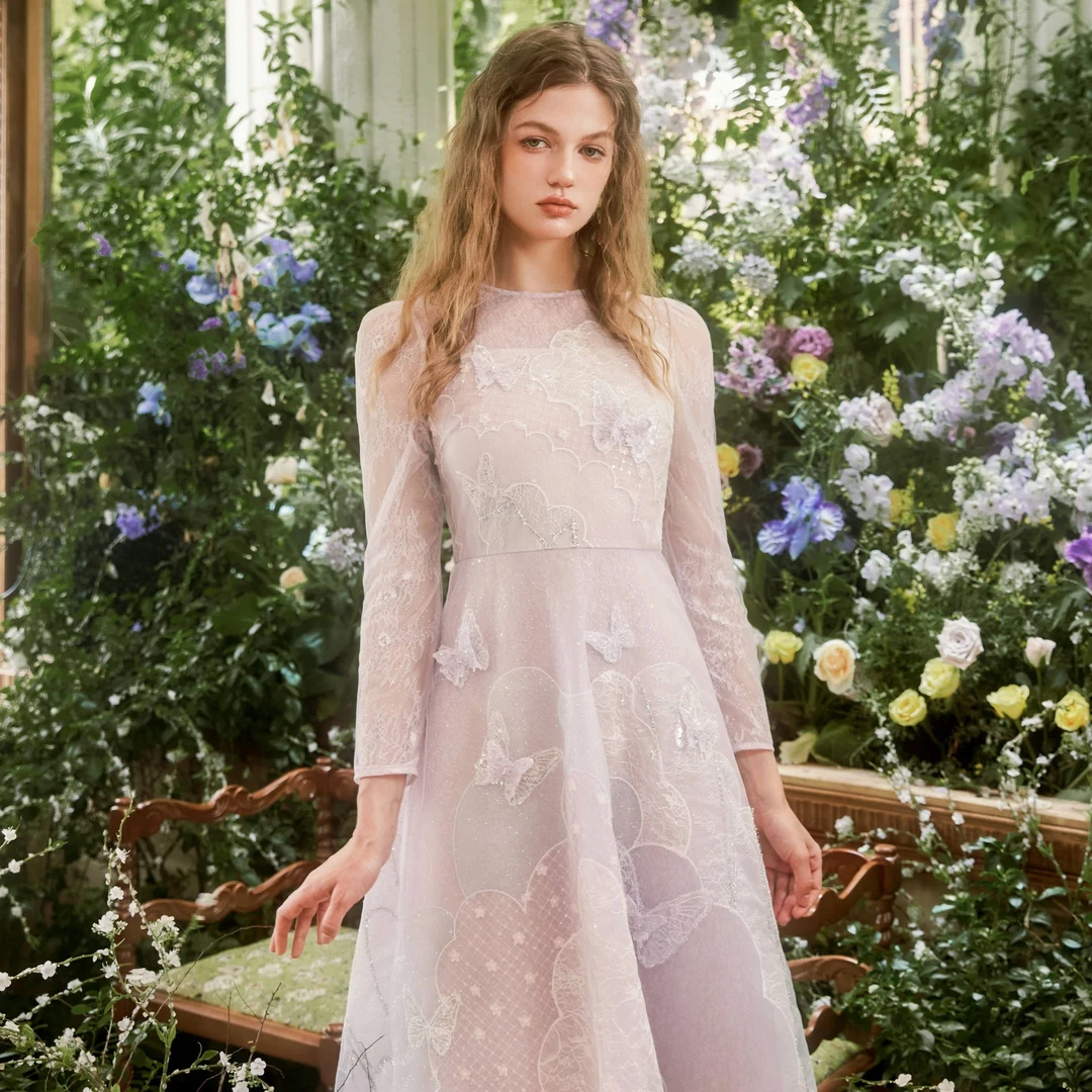 MarieElie【ME专属】【春景千婳】早春新款连衣裙ETAE03M17672