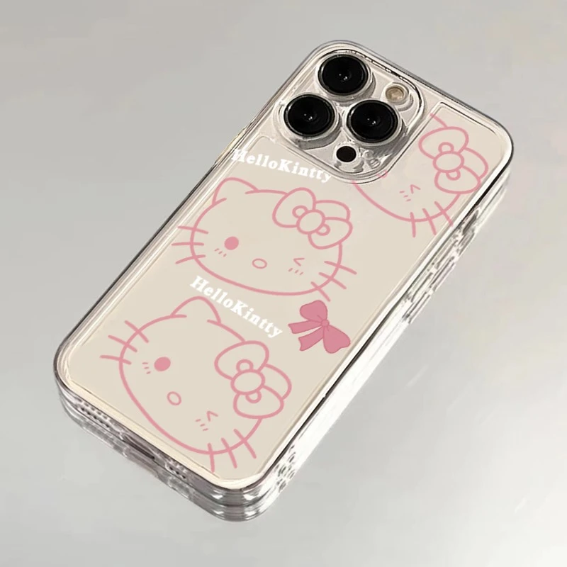 粉凯蒂猫适用OPPO Reno11手机壳oppoRENO4/5/6/7/8/9pro女reno10
