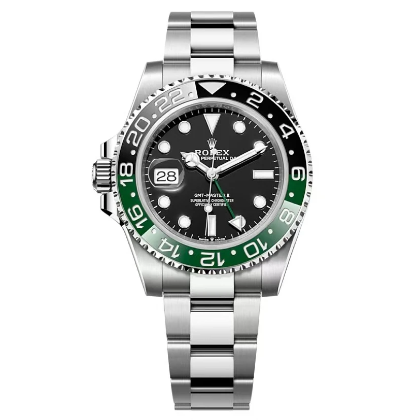 全新未使用 Rolex/劳力士 格林尼治/11002891/40表径/机械/雪碧圈