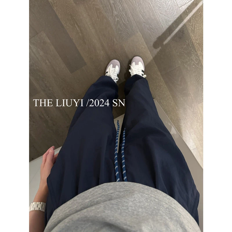 【LIUYI】零重力~夏季轻薄休闲工装裤47112