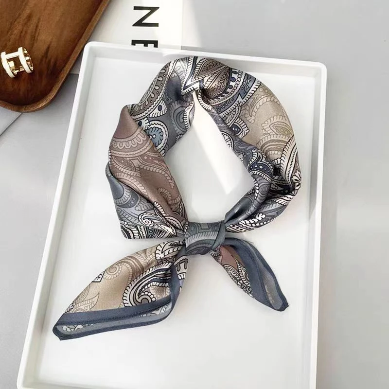 100新款百搭杭州丝绸丝巾70*70#2031