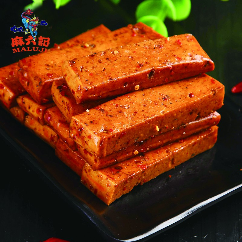 麻六记手磨豆干大豆蛋白制品240g/包（麻辣味/五香味）解馋浓郁入味