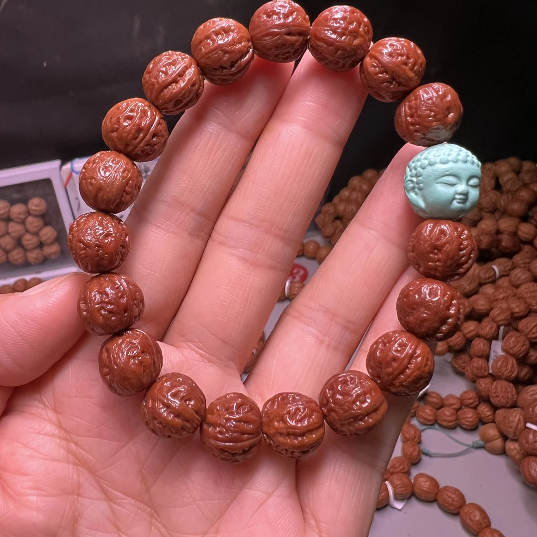 老串京八棱手串12mm肉筋铁籽