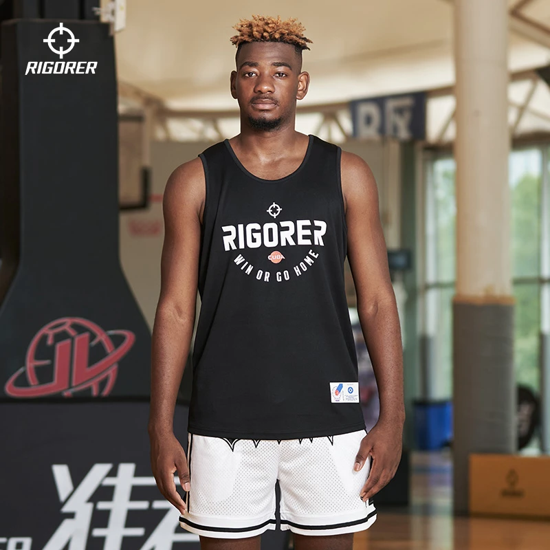 【篮球季】准者速干背心t恤男士夏季运动训练服健身篮球跑步印花