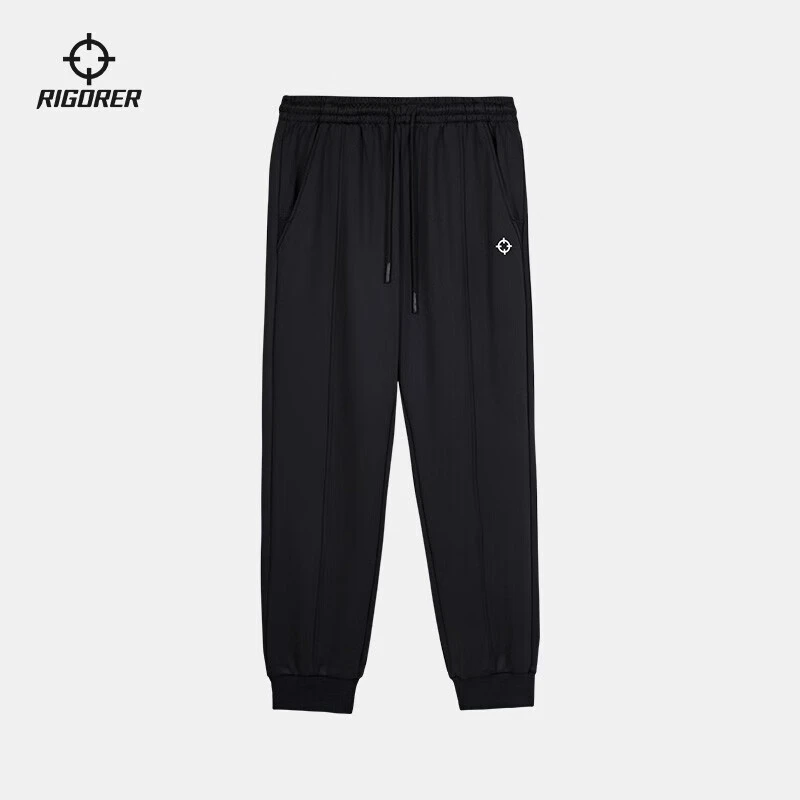 准者弹力休闲裤男子舒适运动裤透气针织宽松长裤高腰秋冬加绒裤