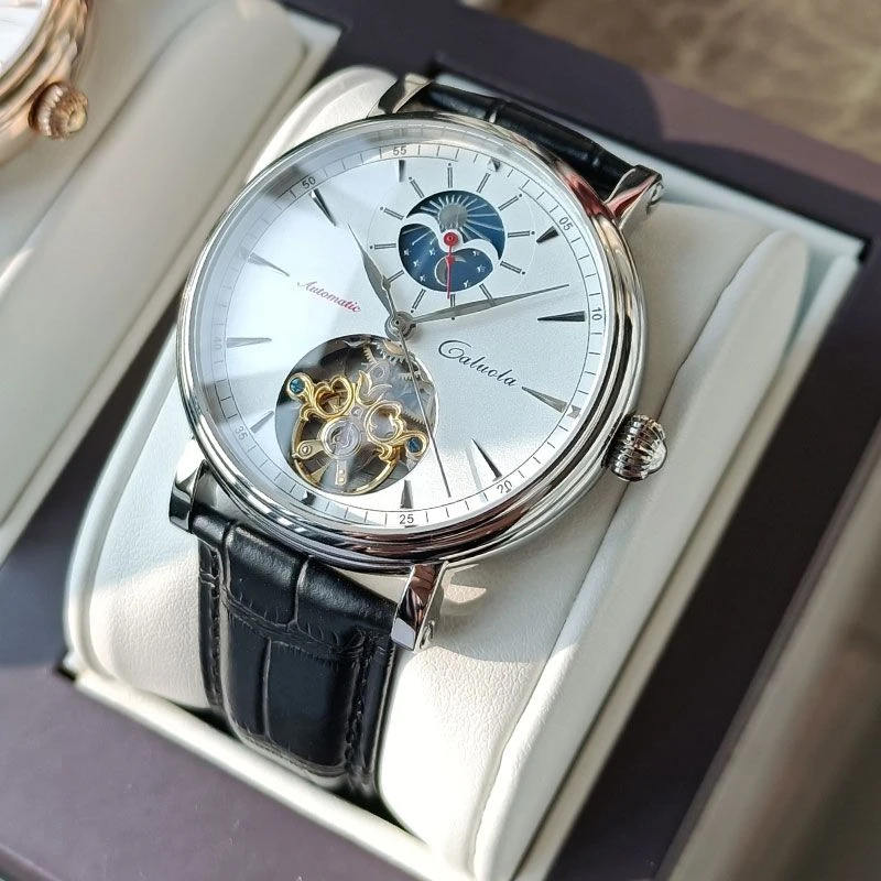 卡罗莱防水男士手表高全自动机械表机械手表男士手表新款档运动