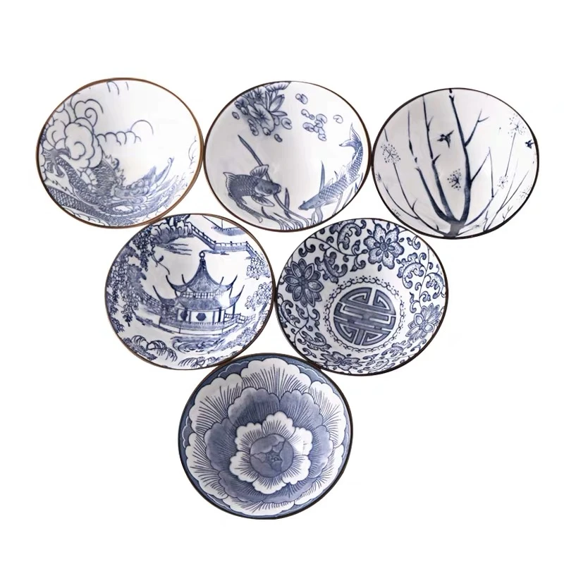 斗笠主人杯 花色不同 随机发货一个