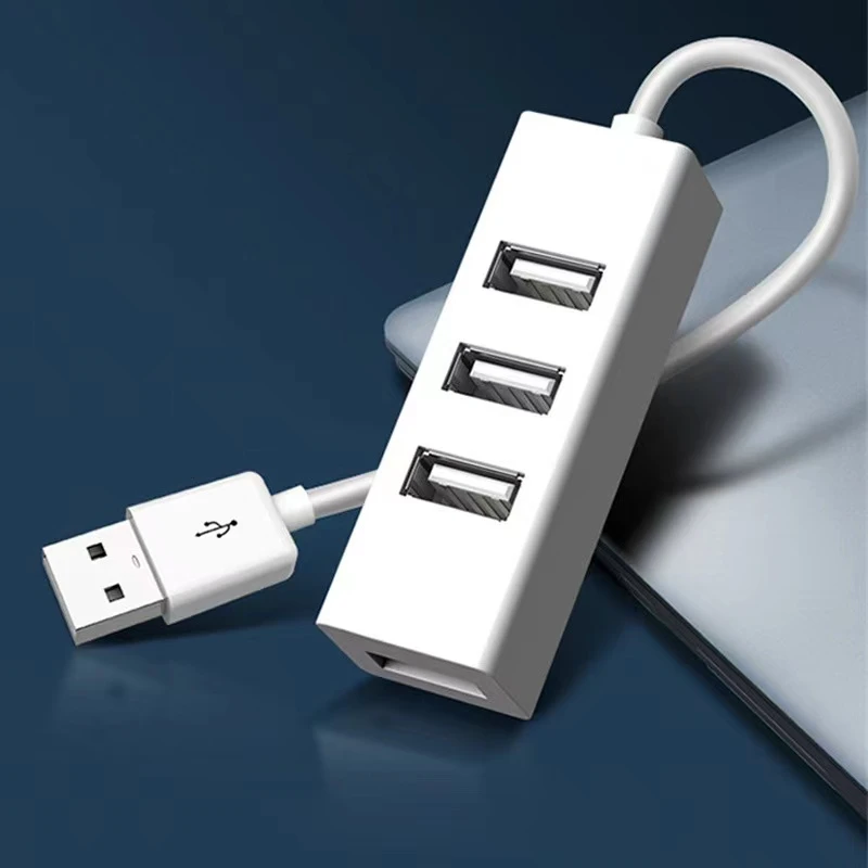 一转4口USB2.0HUB集线器分线器多口USB笔记本台式机办公方便外接