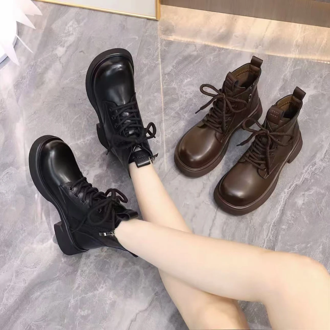 6908 秋季新款芒果头马丁靴-2