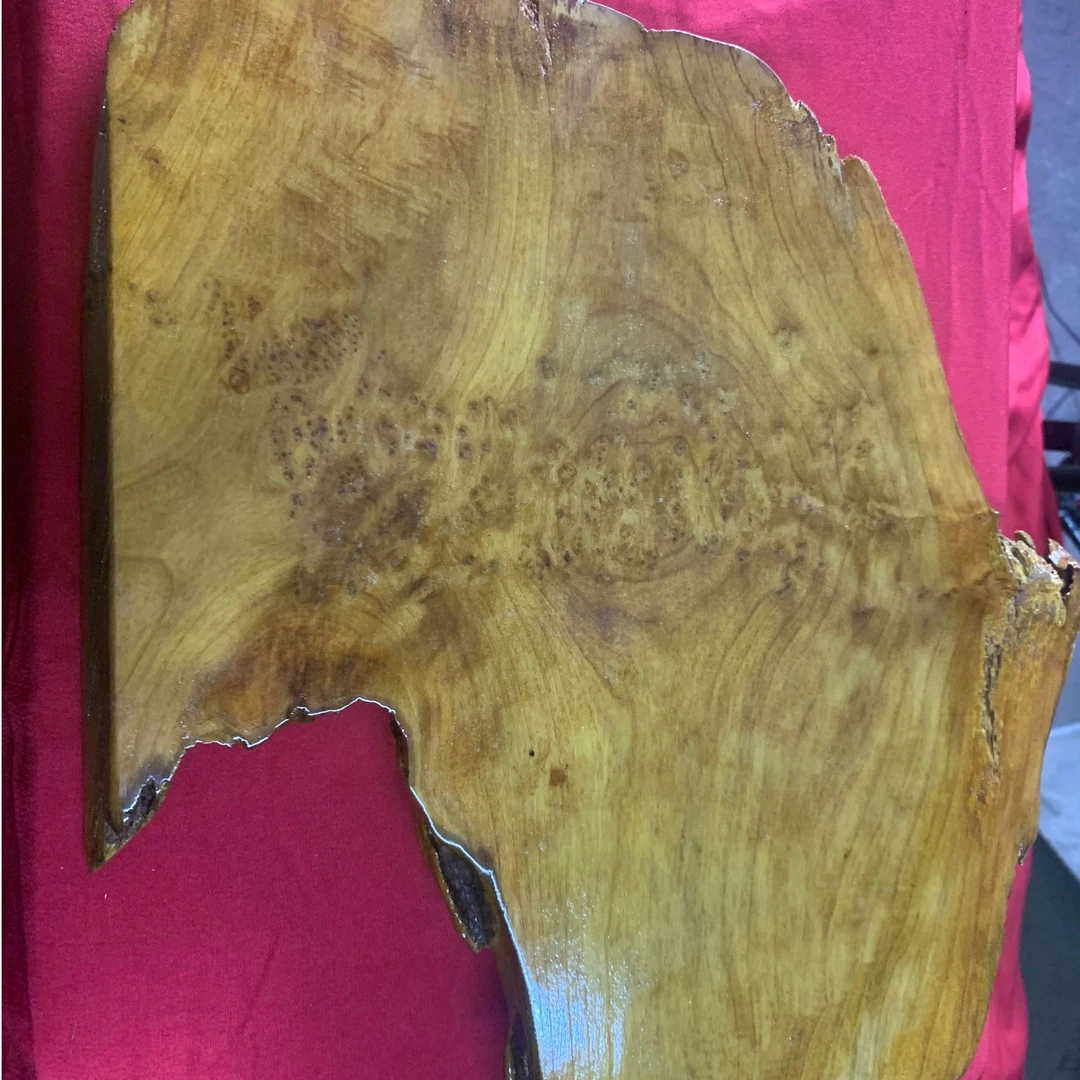 枯木瘤茶盘干泡打磨喷漆挖盘