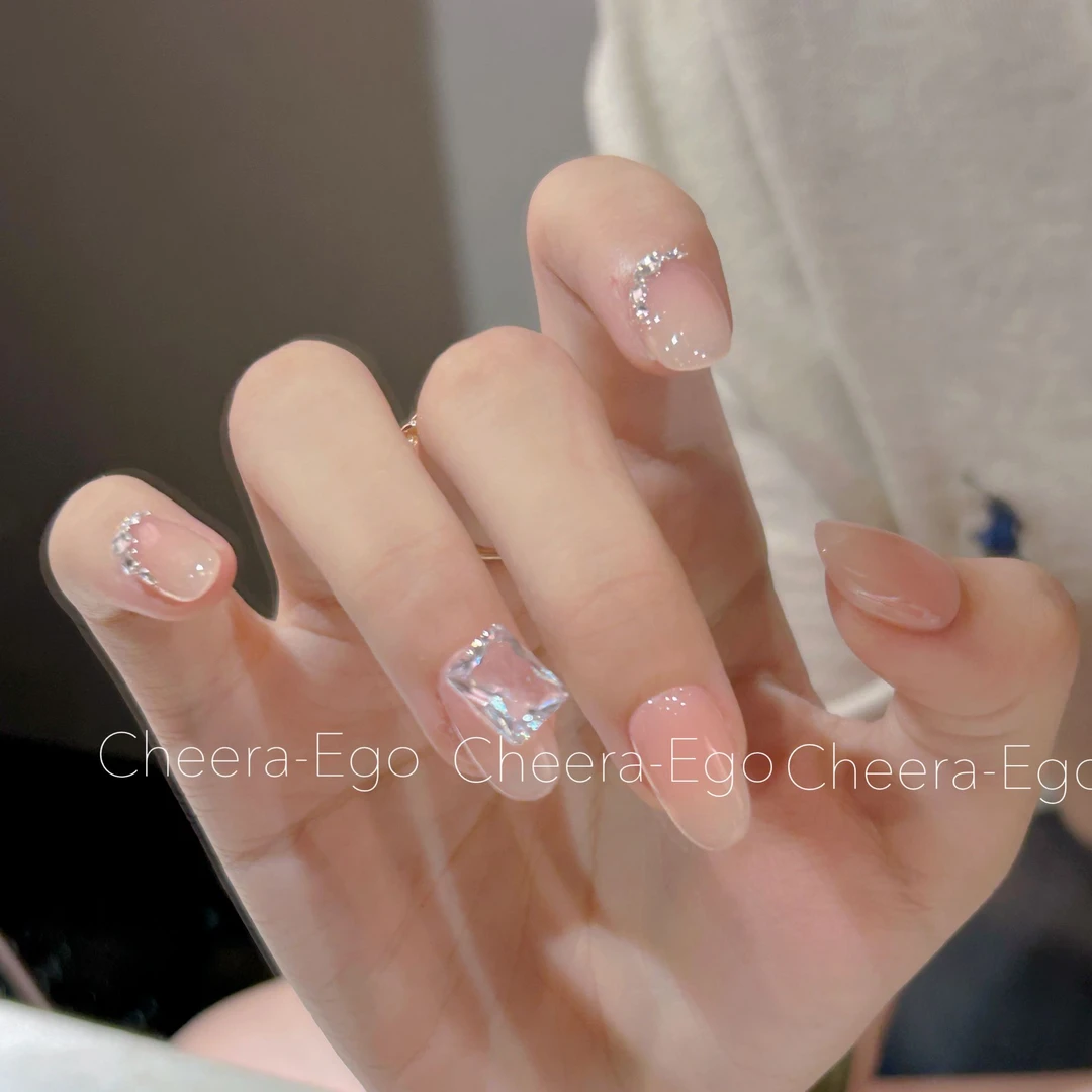 【七巧】Cheer-ego纯手工夏日INS冰透高品质穿戴甲C371（现货）