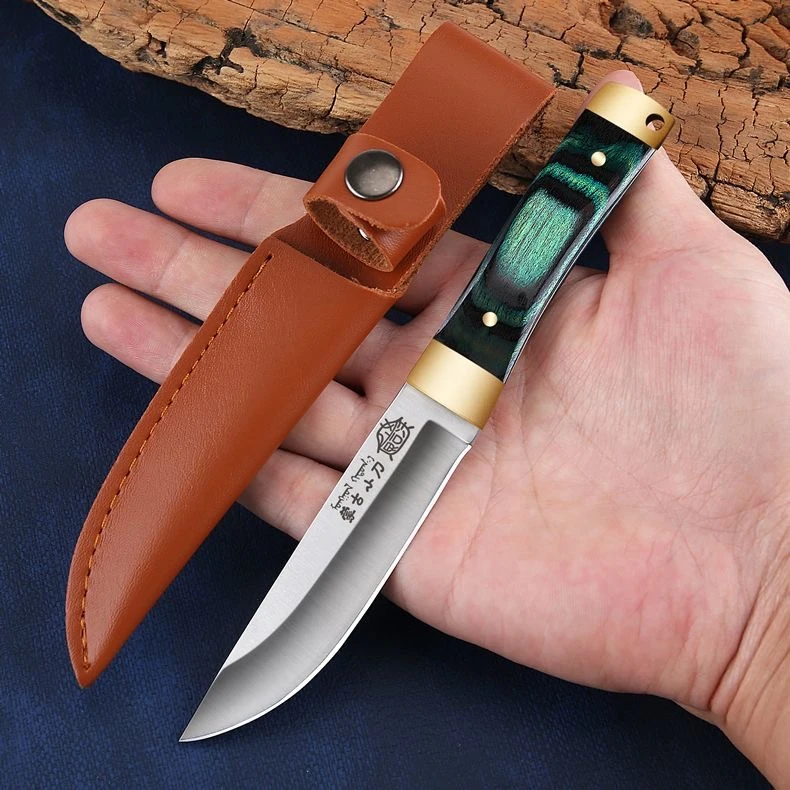 长刃内蒙古吃肉小刀手把肉刀手扒肉刀水果刀蒙古小刀羊肉刀多用刀