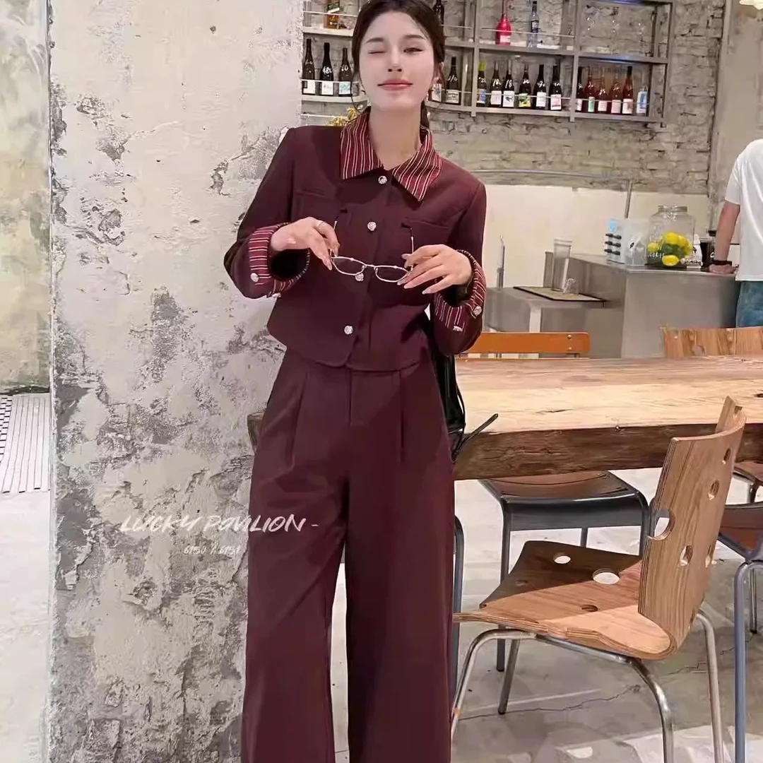 邹先生0856-30杭州品牌幸运格两件套装女士百搭高品