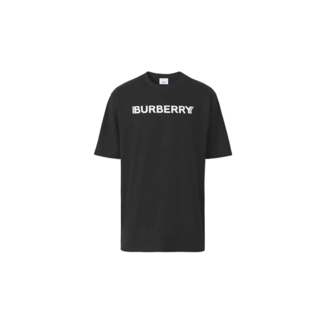 全新未使用 BURBERRY/博柏利 经典字母logo短袖T恤