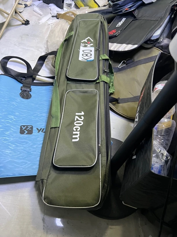 K80钢丝三层直杆包渔具包