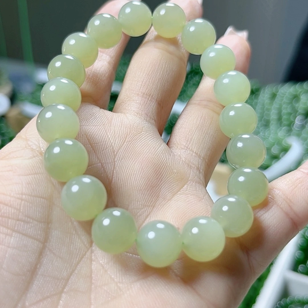 【闪购商品】和田玉（黄玉）手链未镶嵌10