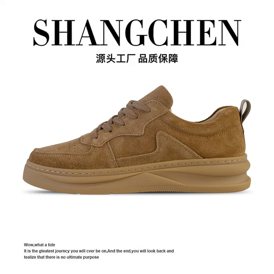 FA17时尚反绒皮空军一号牛皮鞋低帮男士户外薄款百搭休闲鞋男鞋