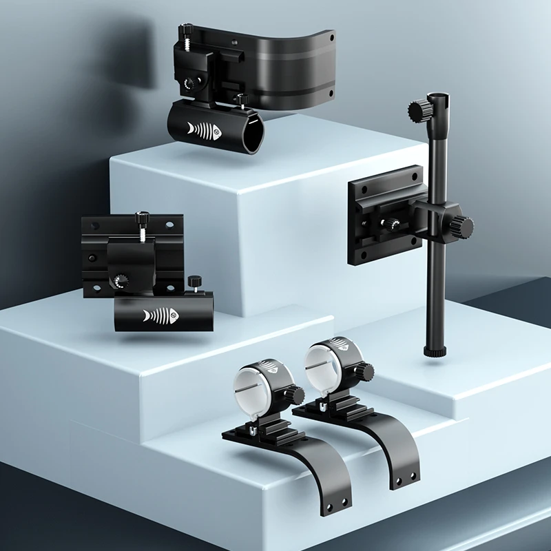 赛踏垂钓箱包角轻量化铝镁合金加厚插片式炮台架鱼护伞架牢固耐用