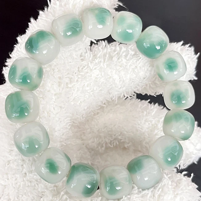 天然飘花菩提根手串菩提手串文玩文玩手串男女款串珠文玩文玩手持