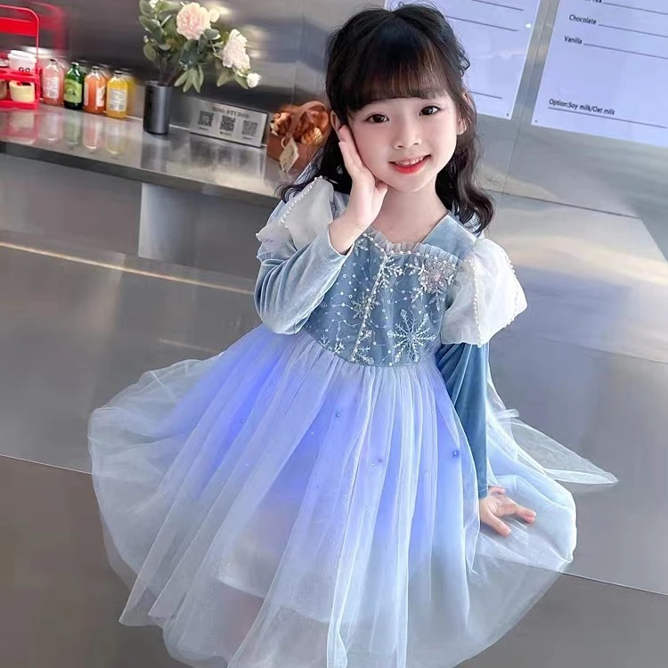 连衣裙儿童裙子童装女童洋气公主裙纱裙连衣裙儿童裙子童装女童