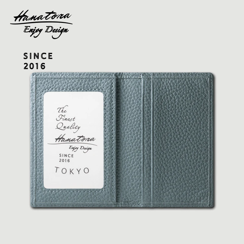 HANATORA花虎日式卡包真皮100%纯牛皮小巧超薄高档驾驶证男款女款