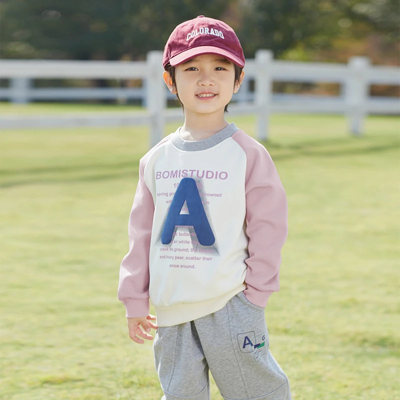 男童卫衣春秋款中小童衣服2024春季新款宝宝秋装上衣洋气时髦