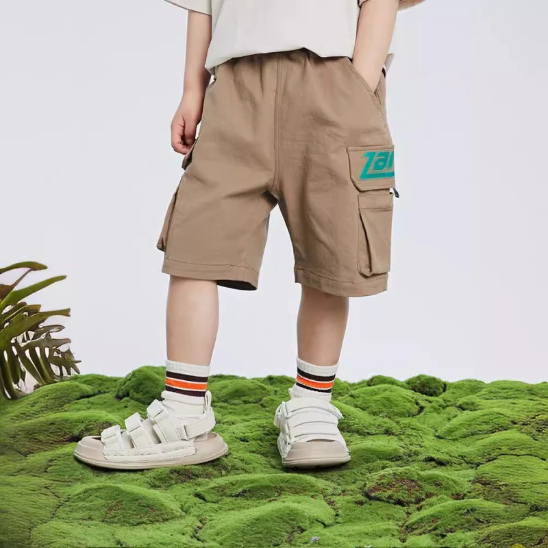 男童短裤夏薄款儿童裤子夏季五分裤男孩宝宝中裤中小童运动裤