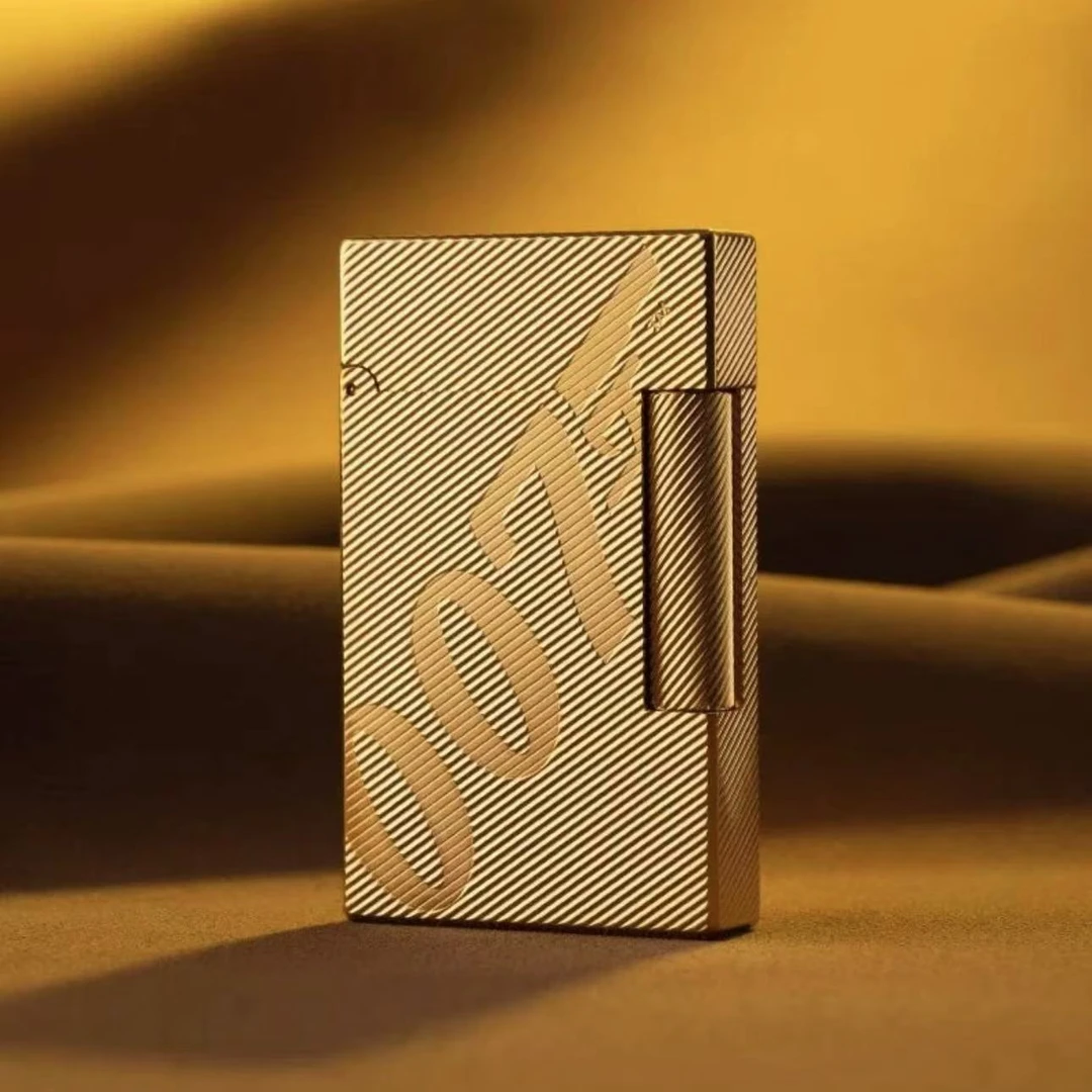 007精雕复古朗声男士钢琴音送男朋友礼物时尚个性充气纯铜打火机