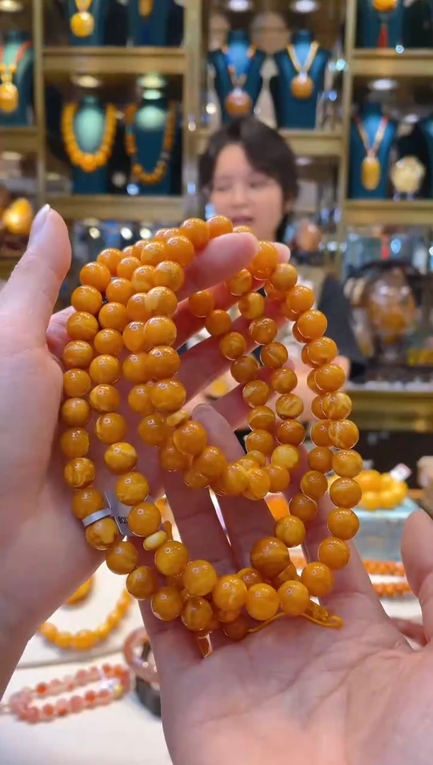 【闪购商品】蜜蜡颈饰未镶嵌28@@SJ41104031