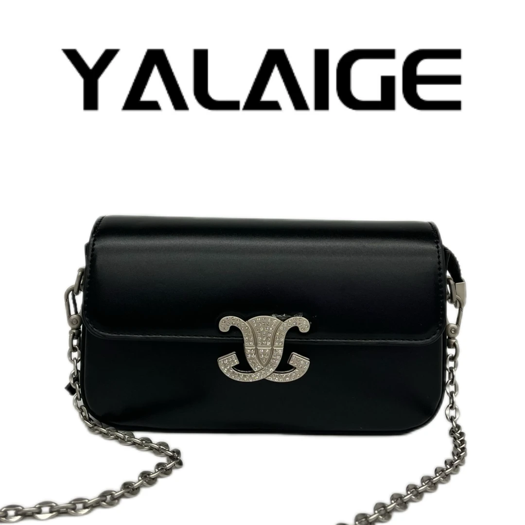 【YALAIGE】春夏新款轻奢定制高级感气质百搭钻包斜挎单肩气质女包
