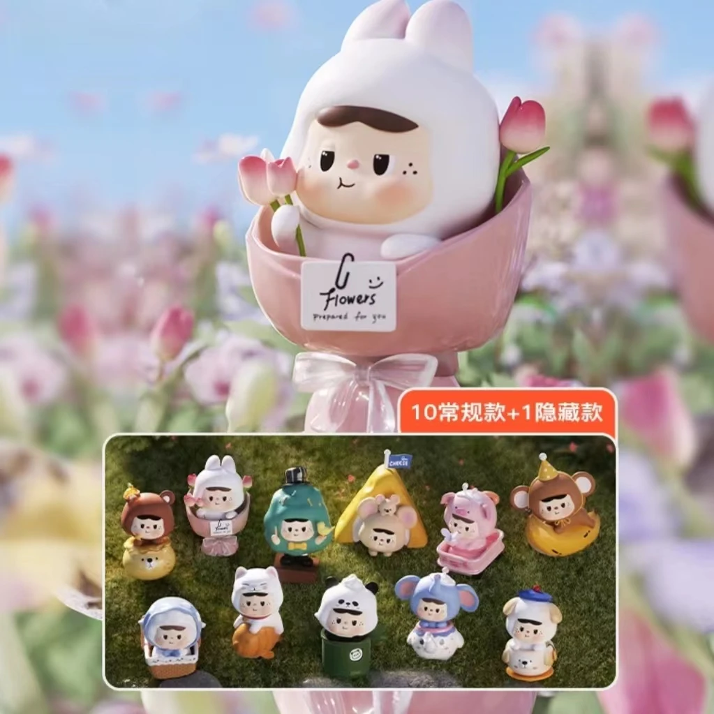 【拆盒】有饱饱的春天刚刚好系列潮玩盲盒手办摆件