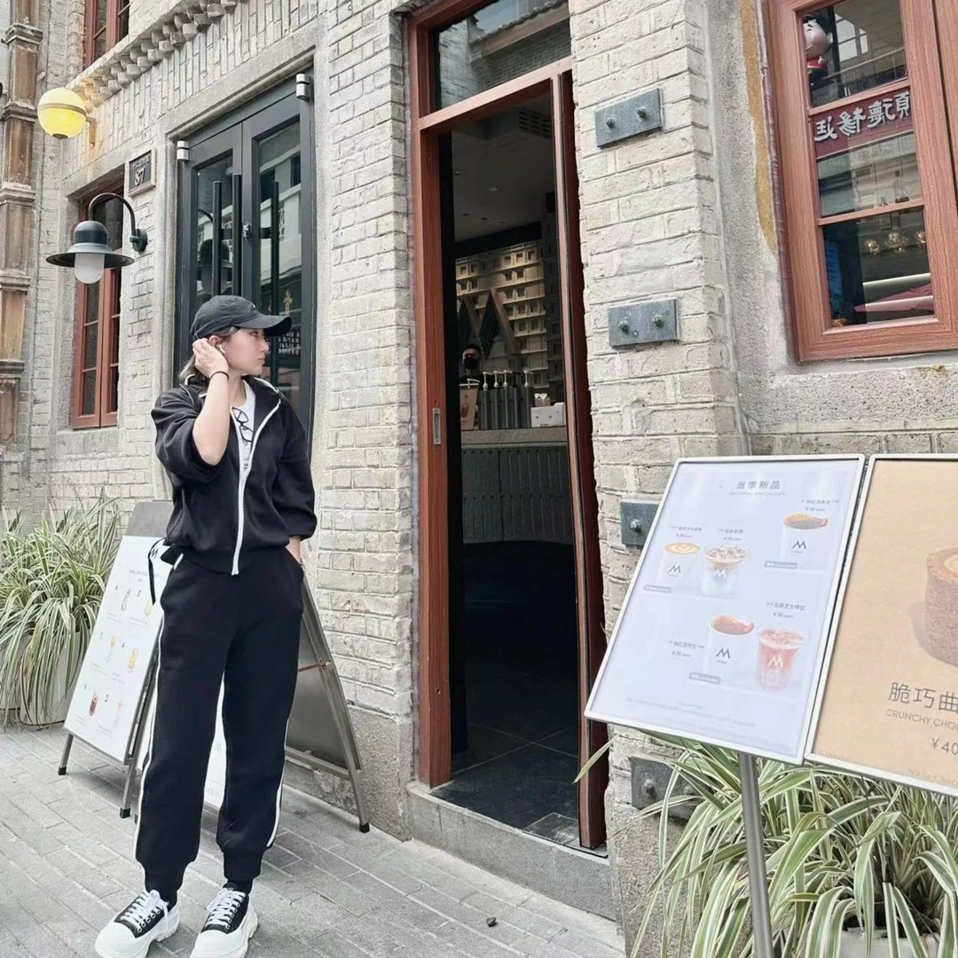 运动套装 韩国 原单