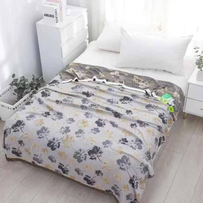 150x200cm竹纤维冷感毯春夏季薄款单人凉感空调被毯