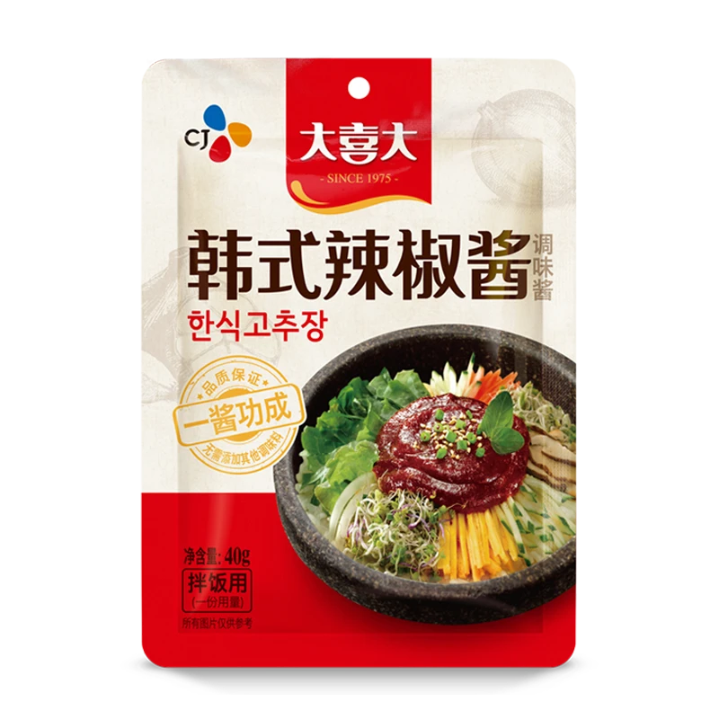 CJFOODS大喜大韩式拌饭辣椒酱2件调味酱调味料