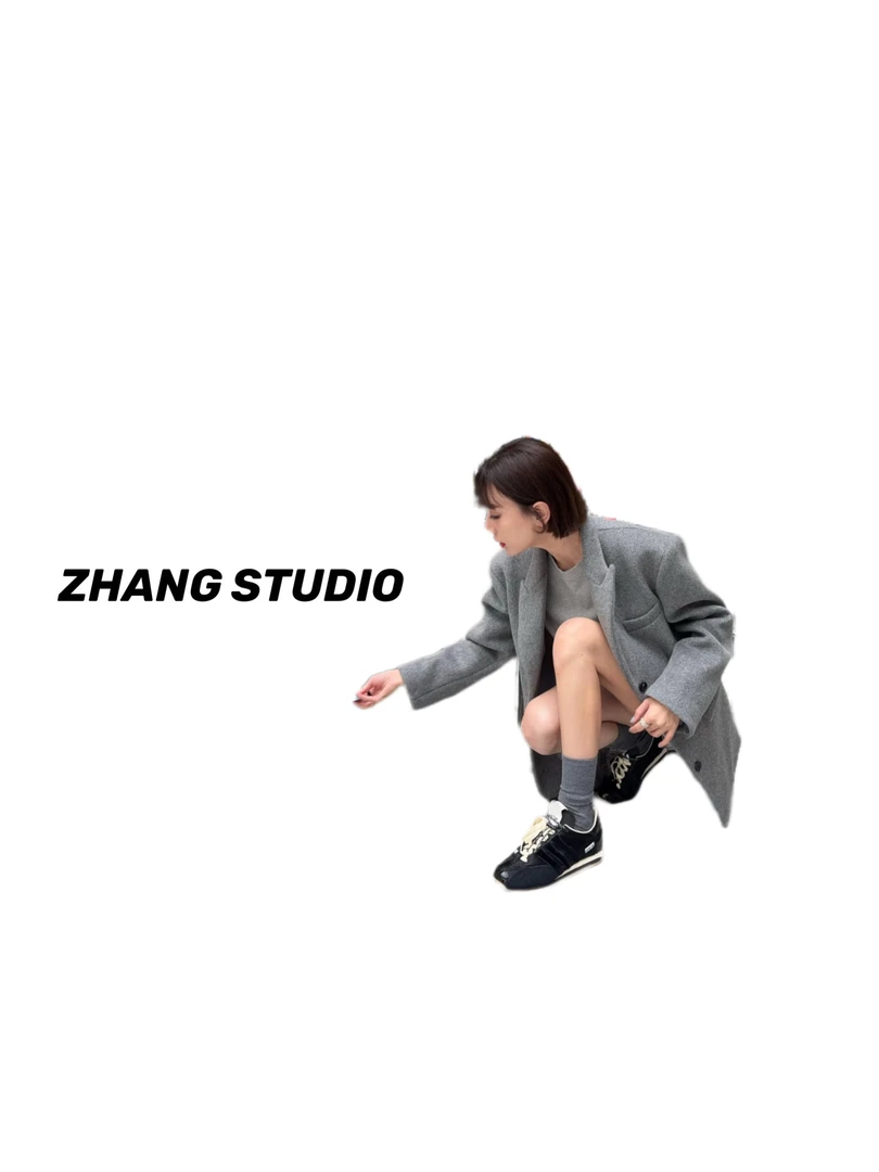 ZHANG STUDIO时髦精复古休闲SF联名运动鞋