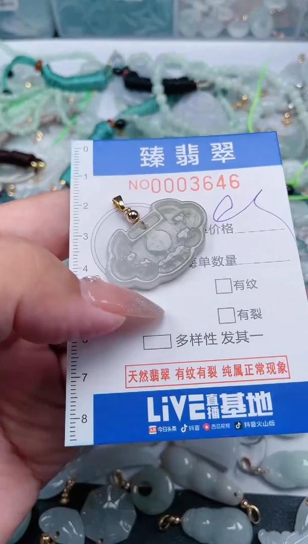 【闪购商品】翡翠颈饰未镶嵌.0003646