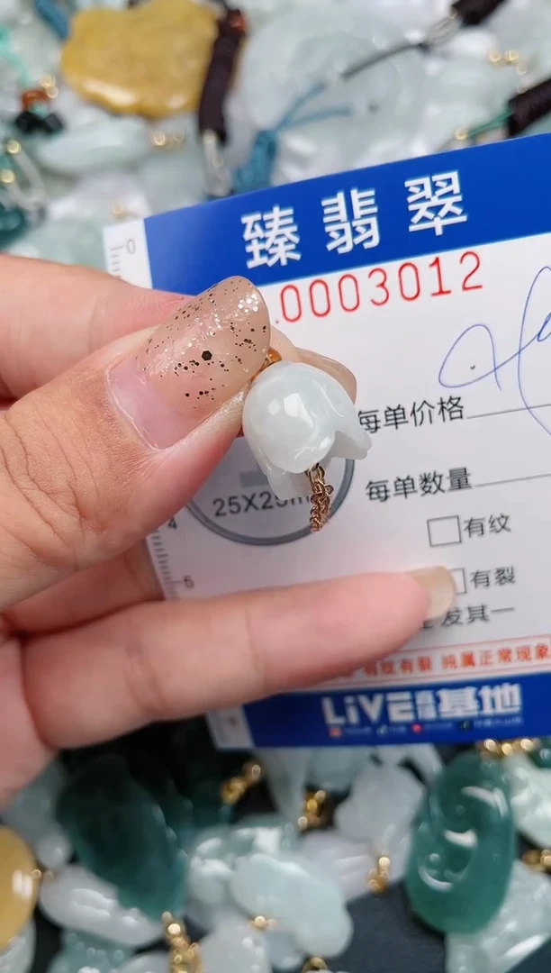 【闪购商品】翡翠颈饰未镶嵌.0003012