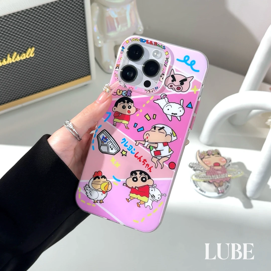 【Happy小新】歪歪高定设计磁吸手机壳适用于iPhone15promax/14/13